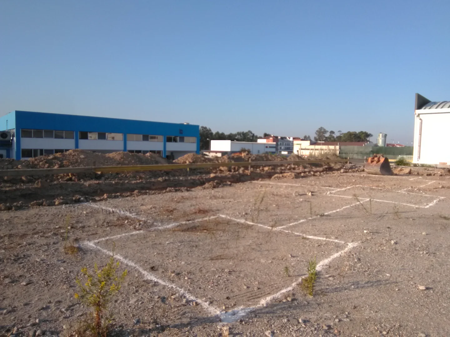 Construção de nave industrial