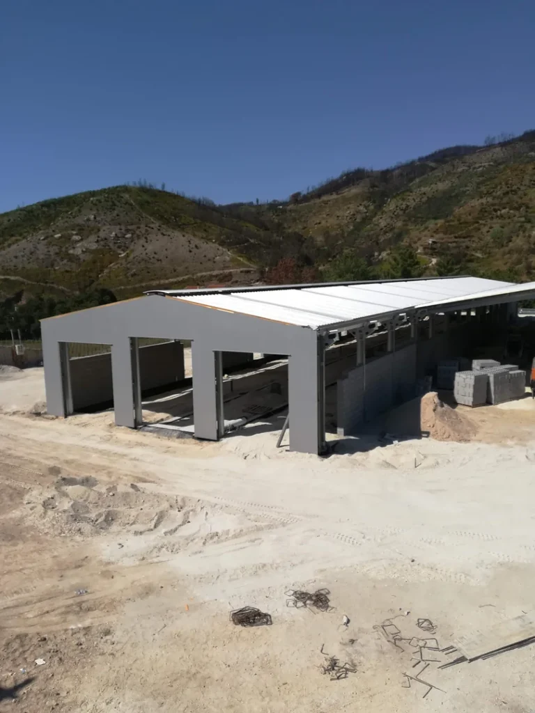 Construção exploração pecuária